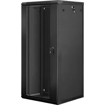 Racková skříň LANBERG závěsná racková skříň 19" 27U 600X600 černá V2