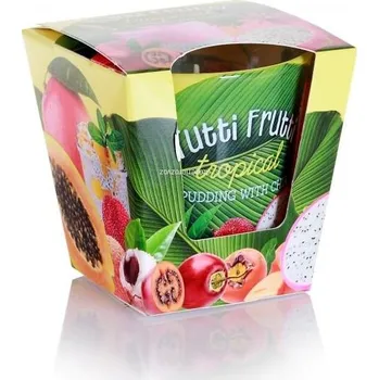 BARTEK CANDLES svíčka ve skle Tutti Frutti - Tropical 115 g