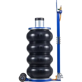 Auto-moto Vevor Vzduchový zvedák 6 t, 673 mm, 4-vakový, nast. rukojeť, zdvih 2–5 s