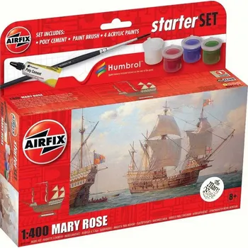 Plastikový model Startovací sada Airfix Loď Mary Rose 1:400