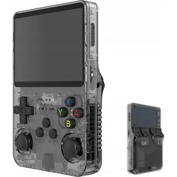 Herní konzole Přenosná Retro Herní Konzole R36S 128 GB Černá