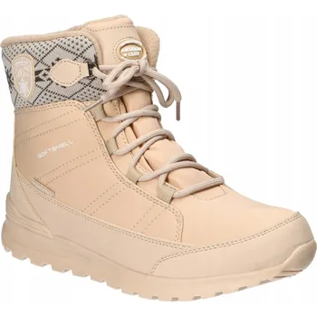 Dámská zimní obuv AMERICAN CLUB SN75 Zateplené dámské zimní boty trapery sněhule béžové 39