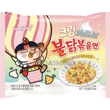 SAMYANG Buldak inst. nudle kuřecí pálivé Cream Carbonara 130g