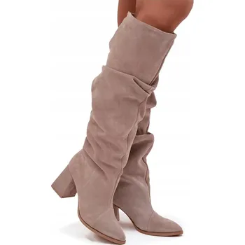 Dámské kozačky Kozačky na podpatku model 219403 Step in style 35