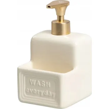 Dávkovač mýdla Ruční dávkovač mýdla Homla na pracovní desku 200 ml bílý