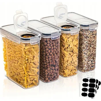 Dóza na potraviny Nádoby na potraviny SADA 4KS kuchyňská nádoba krabička NÁDOBY