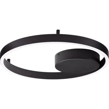 LED stmívatelně černé designové stropní svítidlo Hedra