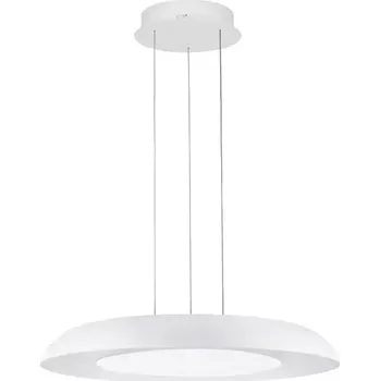 LED stmívatelný bílý designový lustr Epos