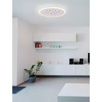 Moderní stropní svítidlo Astraeus RGB 60 s dálkovým ovládáním