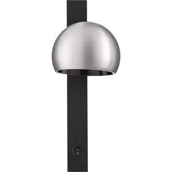 Nástěnné svítidlo LED nikl nástěnné svítidlo Lusa