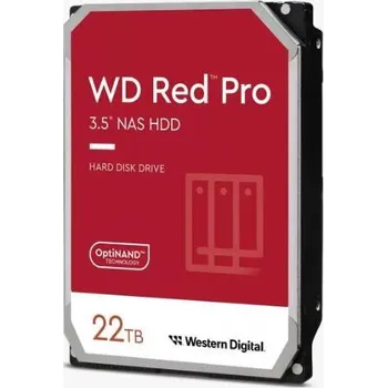 Ukládání dat WD RED Pro NAS WD221KFGX 22TB SATAIII/600 512MB cache, 265 MB/s, CMR