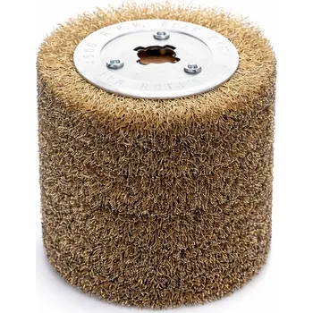 Drátěný kartáč Drátěný válcový kartáč pro satinovací brusku 120x100 mm