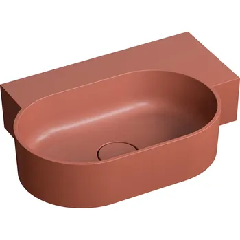 Umyvadlo Omnires Ovo M+ umyvadlo 55x38 cm oválné na pult OVO555UWPTE