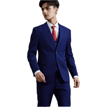 Best Fashion Pánský elegantní formální oblek Velikost: XL, Barva (Varianta): Safírová