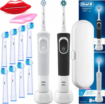 Elektrický zubní kartáček Elektrický zubní kartáček Oral-B Vitality D100 bílý s 2D technologií