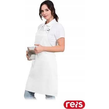Kuchyňská zástěra Dámská zástěra Reis Fpb-classic, bílá