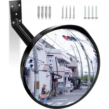 Zrcadlo ZRCADLO VYPUKLÉ ZRCADLO 30CM ŠIROKÝ ÚHEL POHLEDU 130° PRO OBCHOD SKLAD