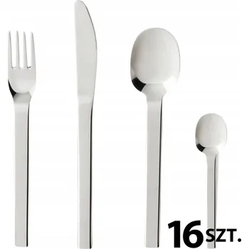 Příbor Sada příborů WESTWING KIMANA stříbrné z nerezové oceli, 16 kusů