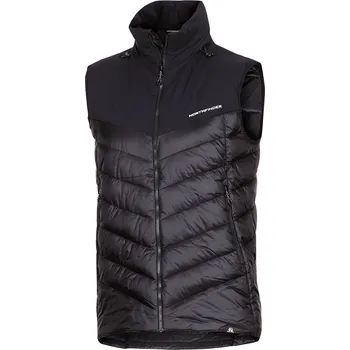 Pánská větrovka Northfinder Pánská outdoorová zateplená vesta JEDRICK, černá, XL