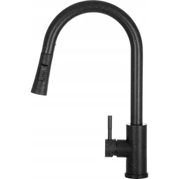 Vodovodní baterie Stojánková kuchyňská baterie Gamma 1 černá, granit