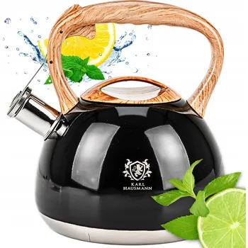 Konvice na čaj Tradiční ocelová Konvice Karl Hausmann 3 l béžová