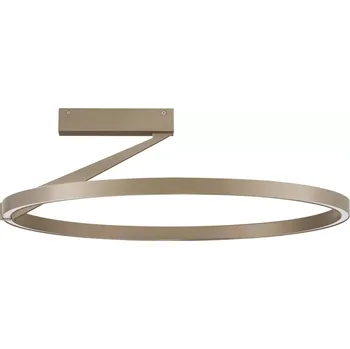 LED stmívatelné champaign zlatá designové stropní svítidlo Tilia