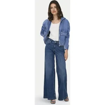 Dámská bunda ONLY Jeansová bunda Kenzie 15356696 Modrá Regular Fit L