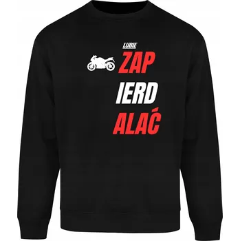 Pánská mikina Mikina Bez Kapuce Motorkářská Závodní Kawasaki Suzuki Černá R-3XL