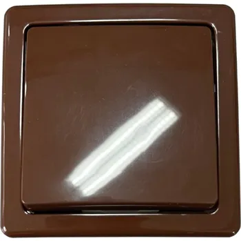 vypínač Ovladač zapínací kompletní ABB Swing 3557G-C80340 H1, řazení 1/0 - hnědá