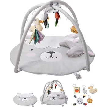 Hrací deka Vevor Dětská hrací deka 5 hraček, svítící kačenka 0–18 měsíců