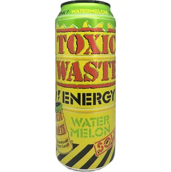 Energetický nápoj Toxic Waste Energy Watermelon 500ml [NL]
