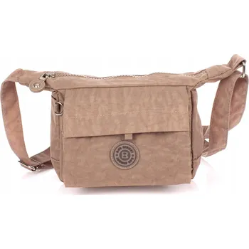 Kabelka BAG STREET taška kabelka přes rameno z látky béžová