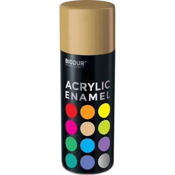 Barva ve spreji BIODUR SPRAY AKRYLOVÁ BARVA 400ml RAL 1001 Béžová