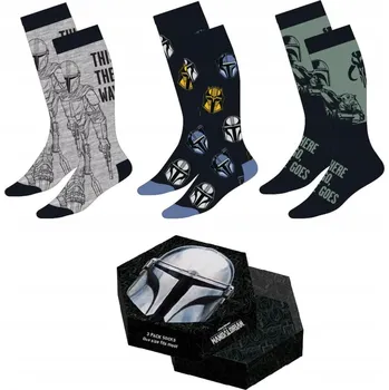 Pánské ponožky Star Wars: The Mandalorian ponožky 3-Pack Mandalorian 38-45