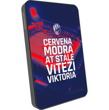 Powerbanka Picasee Powerbanka s MagSafe 5 000 mAh Šedá - FC Viktoria Plzeň E