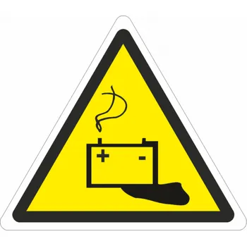 Značení SAPRO FVE Nálepka "Výstraha prostor pro baterie" FVEZVS1404