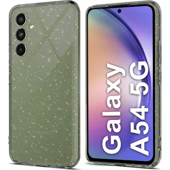 Pouzdro na mobilní telefon Zadní Kryt pro Samsung Galaxy A54 5G Měnící brokát, 2 mm, bezbarvý