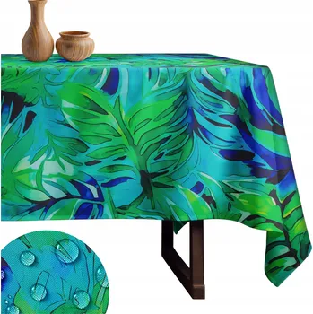 ubrus UBRUS PLAMOODOLNÝ VODĚODOLNÝ 140x220 CM NA STŮL LAVICI DO ZAHRADY NA TERASU