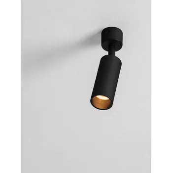 Bodové svítidlo Designové bodové svítidlo Mor B Černá