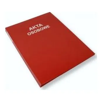Set školních potřeb Teczka Akta osobowe T2 czerwona