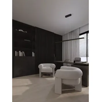 Moderní lustr Deos line Černá