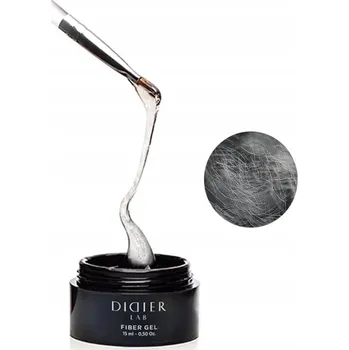 Lak na nehty Didier Lab Fiber Gel Glass s vlákny 15 ml