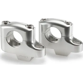 Zvýšení řidítek PUIG PULLBACK 21751P stříbrná výška 25mm, průměr 29mm