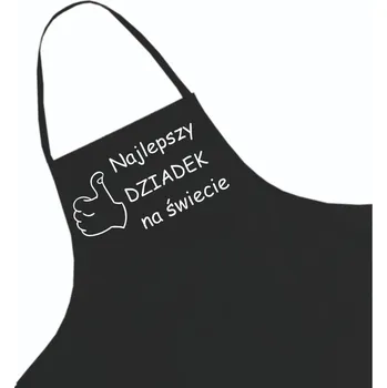 Kuchyňská zástěra Kuchyňská zástěra černá jako Dárek + jméno, vzor 20