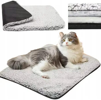 Pelíšek pro psa Mata Samonagrzewająca Pro Psa Kočku zwierząt 50×40 termoizolační Pelíšek