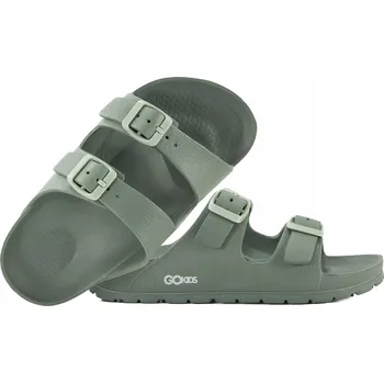 Dámská obuv Pantofle jako zelené GOKIDS 33