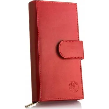 Peněženka Betlewski dámská kožená peněženka červená BPD-DZ-17 - žena