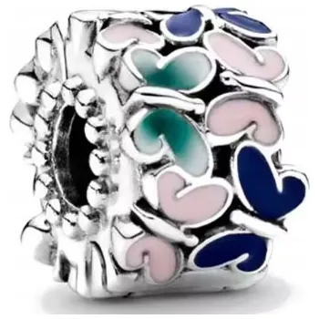 Přívěsek Korálky a přívěsky klips ze stříbra stoper motýli motýlci beads stříbrný stříbro 925