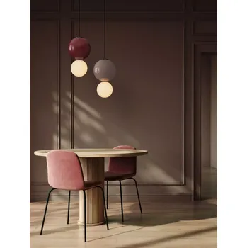 Designový lustr Noesis 25 Bordová