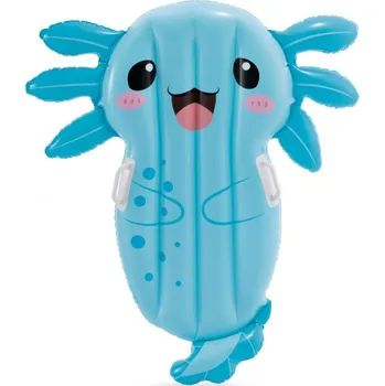 Nafukovací lehátko INTEX 58159 Axolotl 109x94 cm, modrá